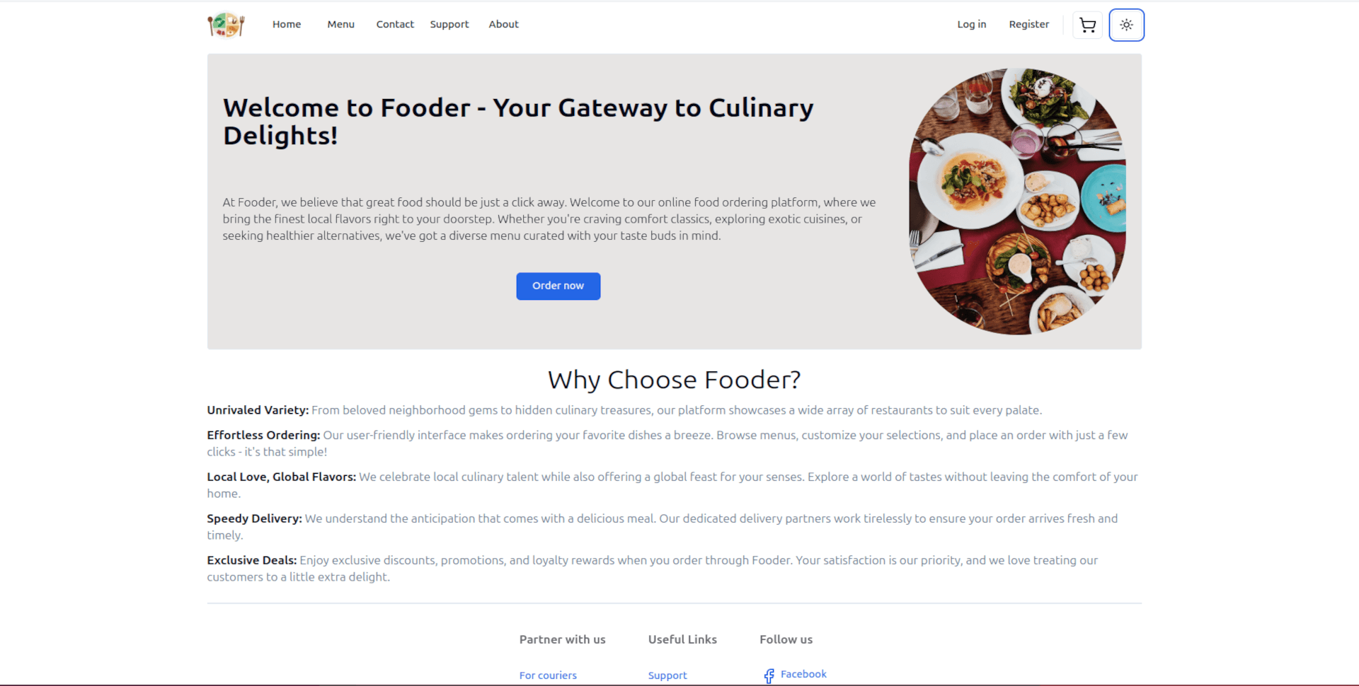 Food Ordering App